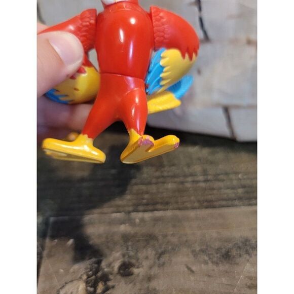 Rainforest Cafe parrot frog set toy figure posable - Picture 6 of 9